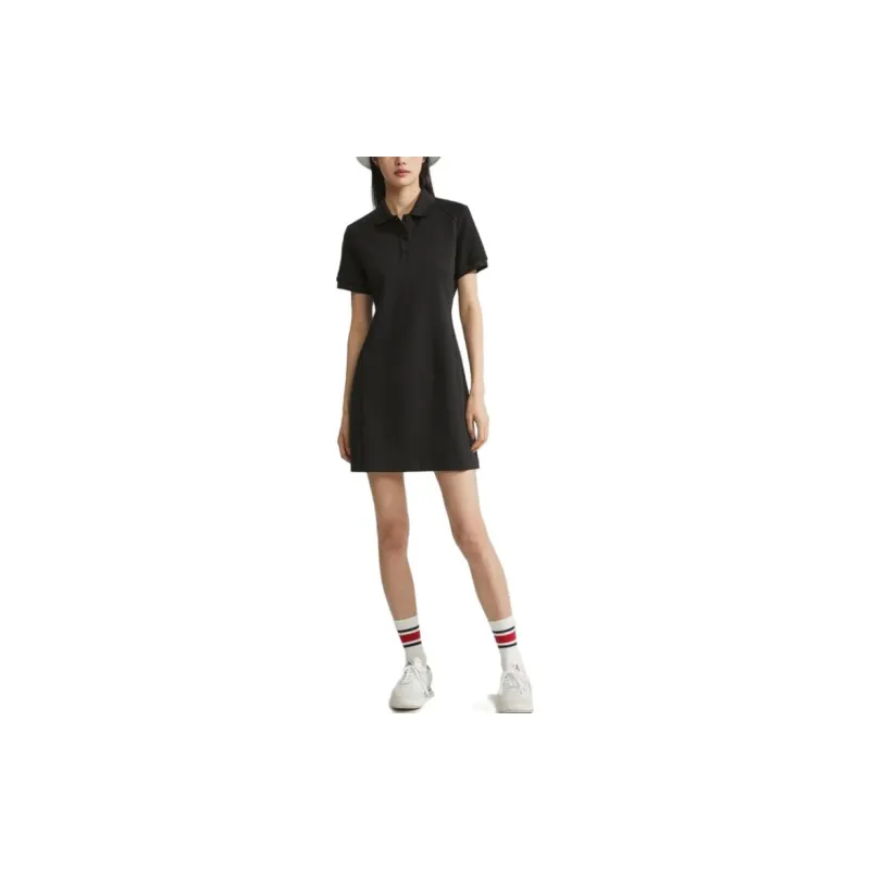 Calvin Klein Slip Dresses Women's Black-1
