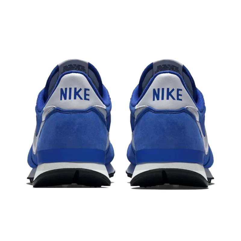 Nike Internationalist Anti Slip Wear Resistant Low Top Casual Running Shoes Men's Blue-4