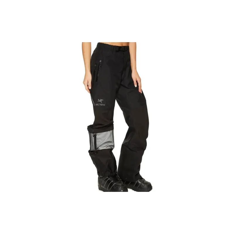 Arcteryx Zeta Series Windbreaker Pants Women's Black-1