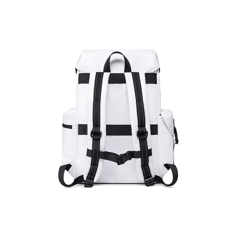 WINNER Polyester Backpack Large Size Unisex White/Black-3