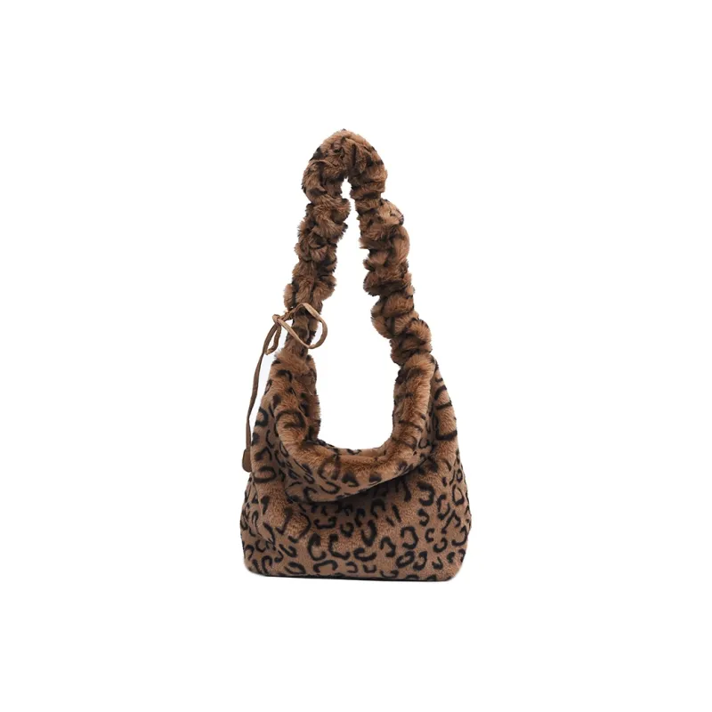 Yalu Velour Handbag, Shoulder Bag Regular Women's Multicolor-7