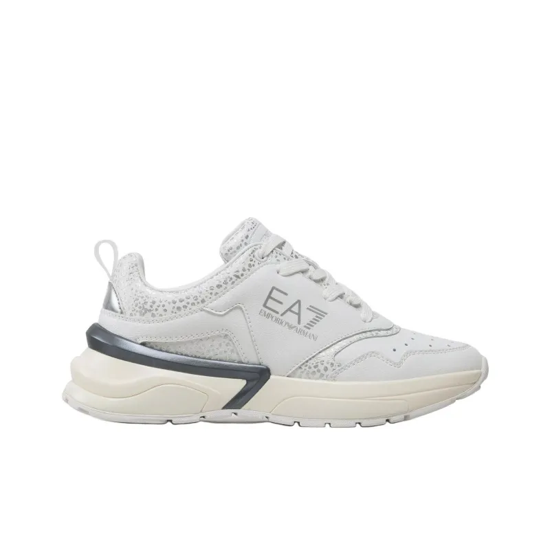 EMPORIO ARMANI EA7 Low Top Casual Shoes Unisex White-1