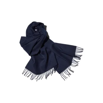 UNIQLO Cashmere Knit Scarves Women's Navy Blue