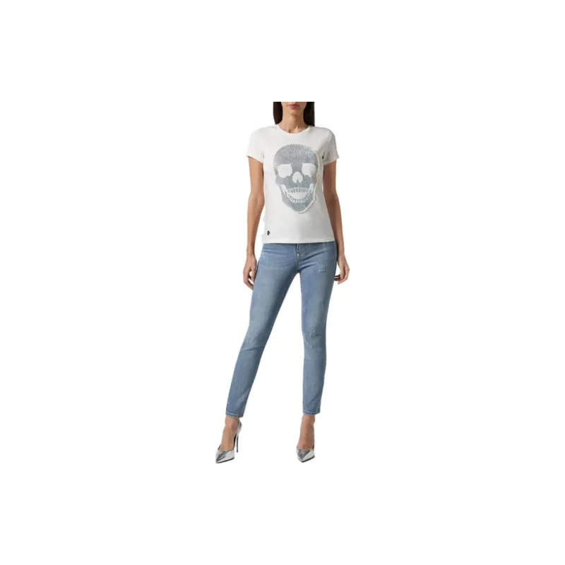 PHILIPP PLEIN T Shirts Women's White-1