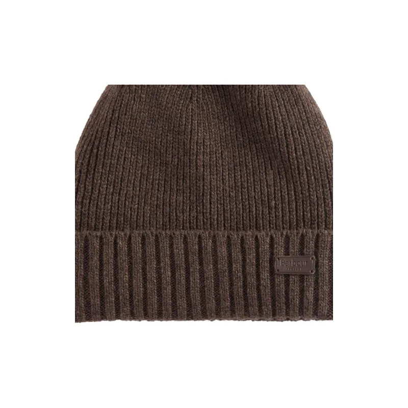 BARBOUR Logo-patch Knitted Beanie-2