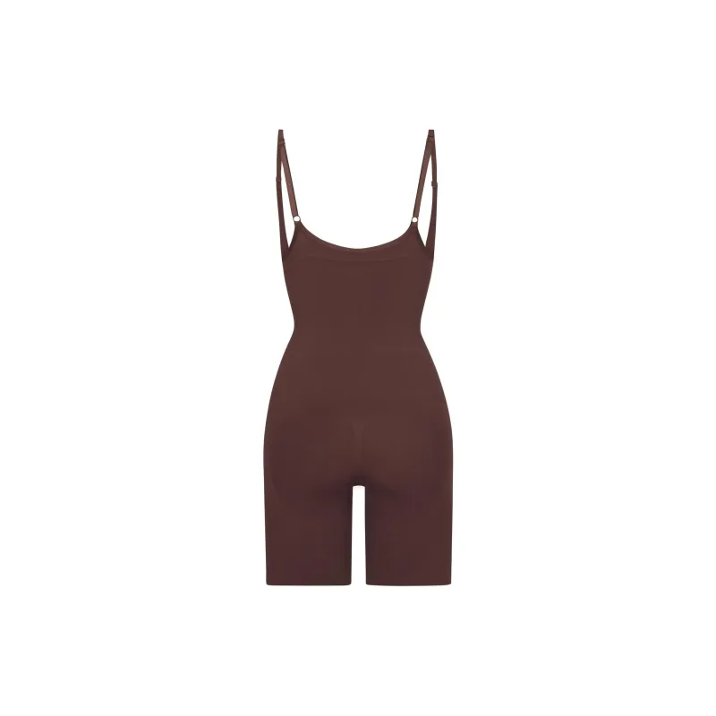 SKIMS BUTT LIFTING OPEN BUST BODYSUIT Bodysuits Women's Cocoa/Cocoa-1