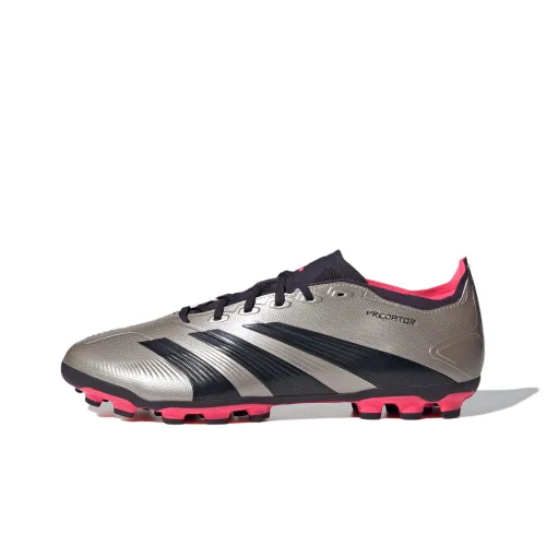 Adidas PREDATOR LEAGUE Soccer Shoes Unisex Low-Top Gray/Black