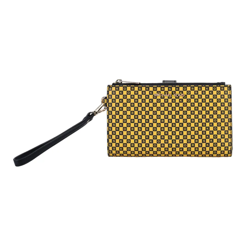 MICHAEL KORS Artificial Leather Clutch Regular Women's Yellow-0