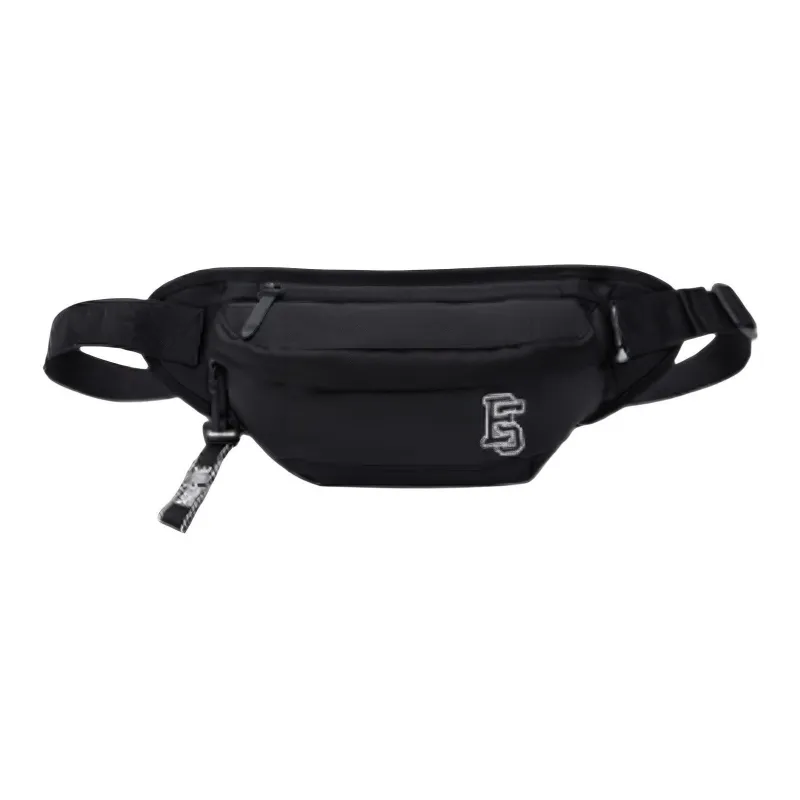 LiNing Polyester Sling Bag, Fanny Pack Regular Unisex Black-0