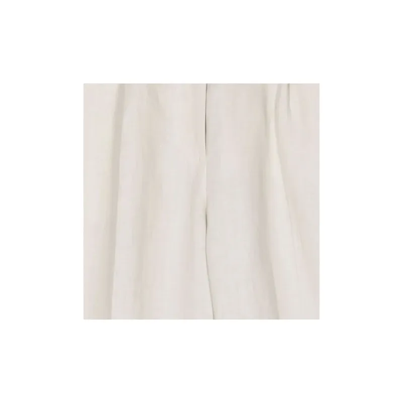 N.Peal Florence Linen Palazzo Pants-2
