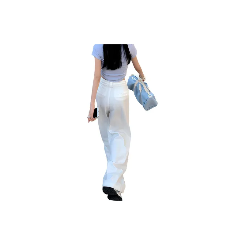 Kazakhstan Casual Pants Women's White-3