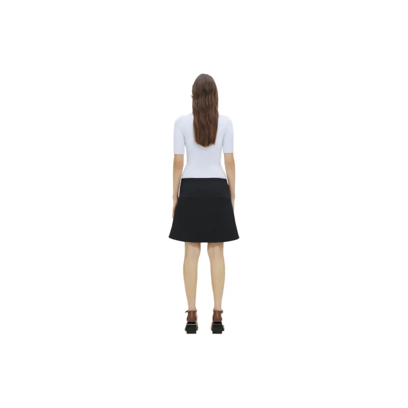 Courrèges Signature Ribbed Polo Top-2