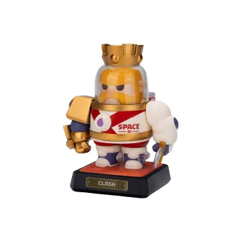 Light Fire Supercell Clash Of Clans Astronaut King Of Barbarians Chibi Figures
