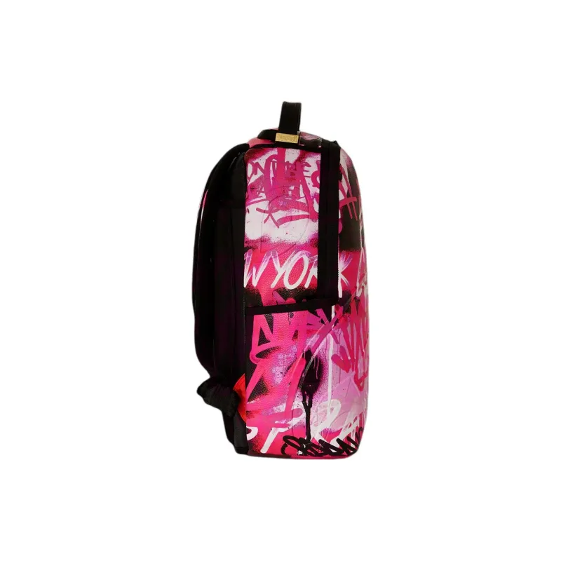 SPRAYGROUND Artificial Leather Backpack Women's Pink-3