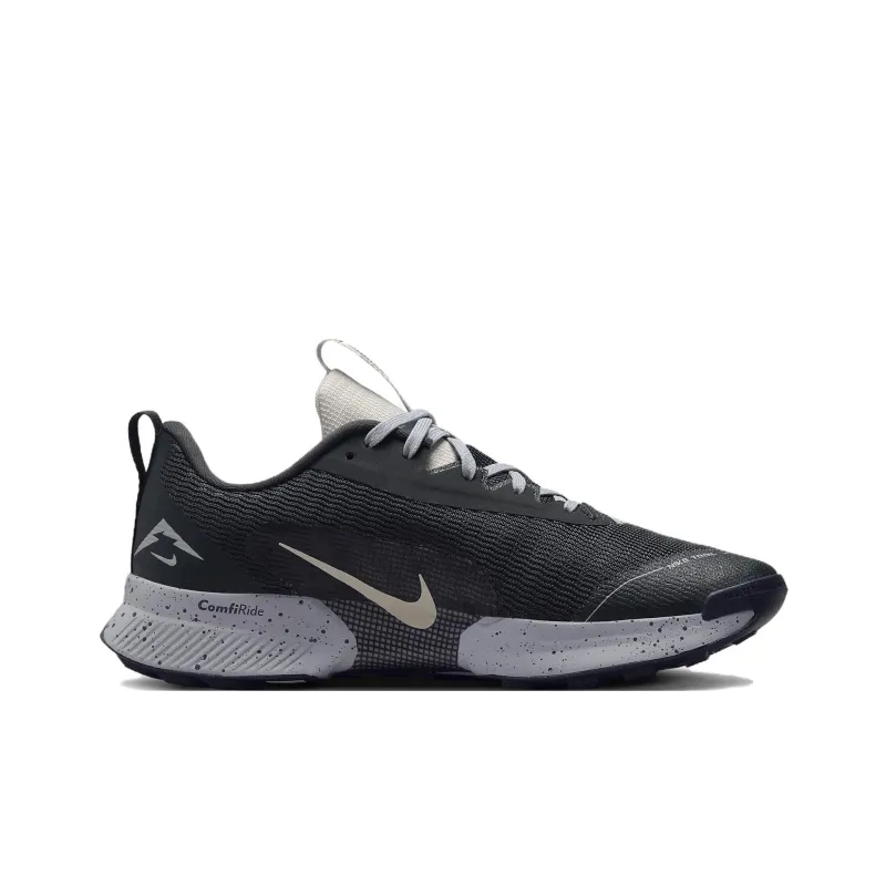 Nike Juniper Trail Breathable Low Top Trail Running Running Shoes Women's Black-1