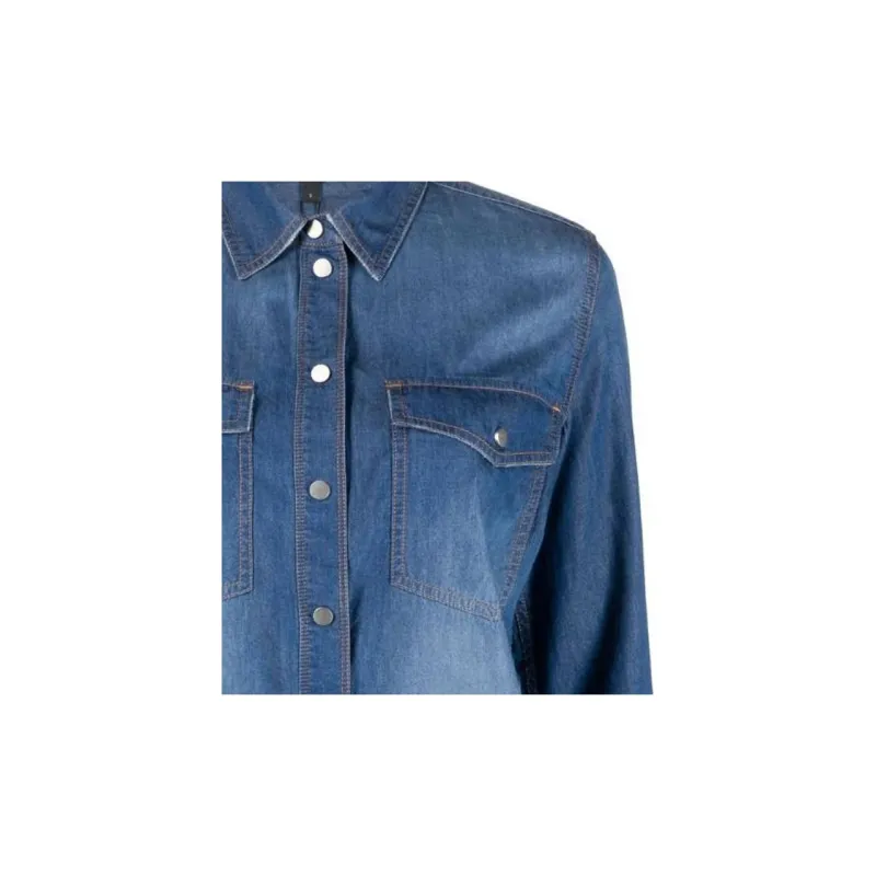 ARMANI EXCHANGE Shirts Women's Blue-4