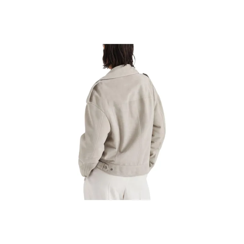 Brunello Cucinelli Long Sleeved Zip Up Jacket-2