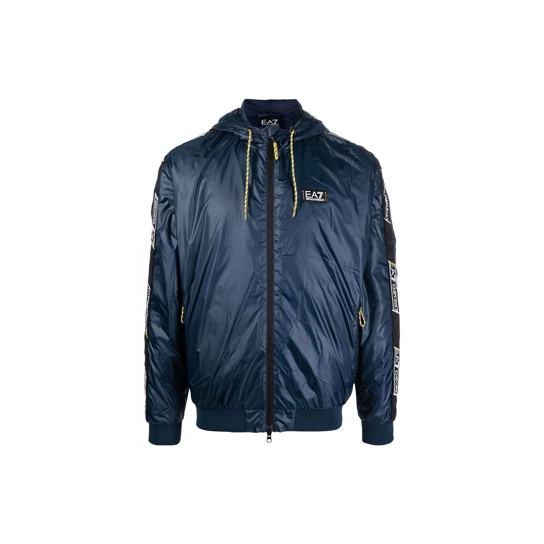 EMPORIO ARMANI EA7 Puffer Jackets Men Blue POIZON