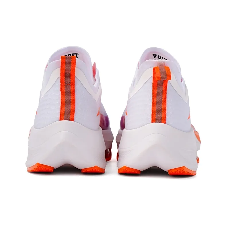 VOIT Running Shoes Unisex Low Top White Iridescent-4