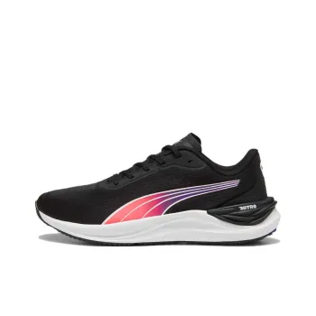 PUMA Electrify Nitro 3 Anti Slip Wear Resistant Low Top Running Shoes Men's Black