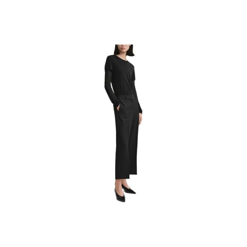 TOTEME Casual Pants Women's Black-3