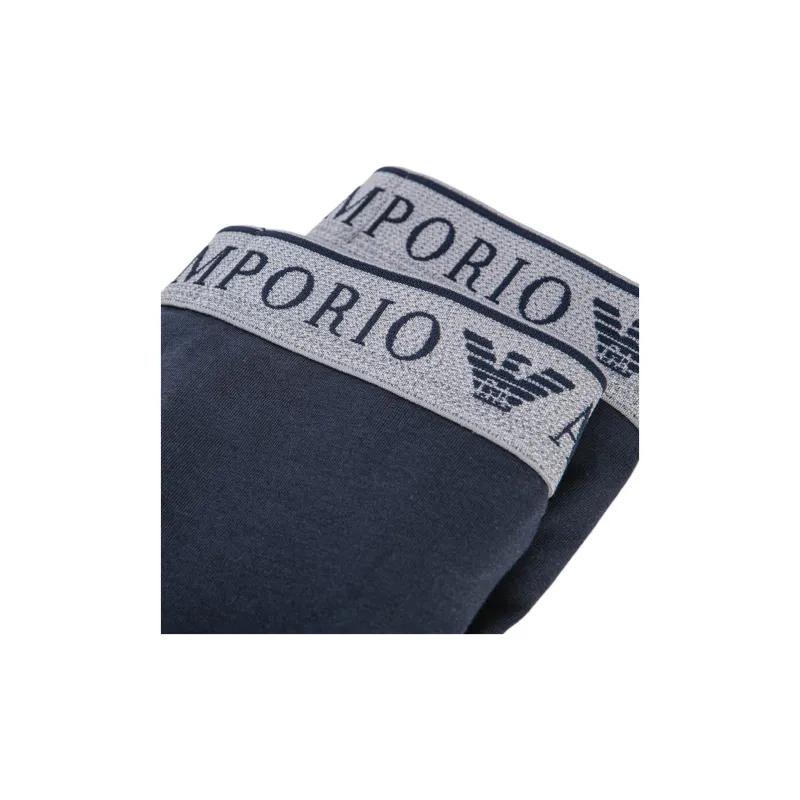 EMPORIO ARMANI FW24 Underpants Men's 2 Pack Navy Blue-2