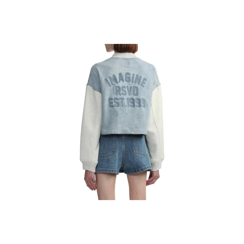 Izzue Colour-block Bomber Jacket-4