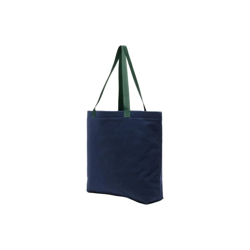 Champion Cotton Tote Bag Shopping Bag Shoulder Bag Handbag Unisex Dark Marine Blue-1