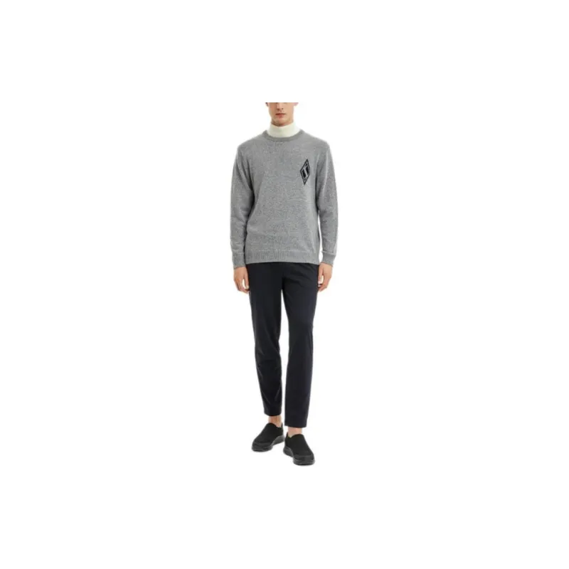 Skechers Diamond Series Sweaters Men Medium Heather Gray 004F-2