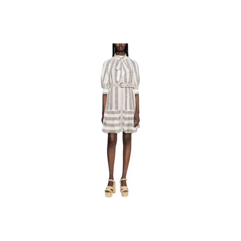 Zimmermann SS24 Short-Sleeved Dresses Women's White-1