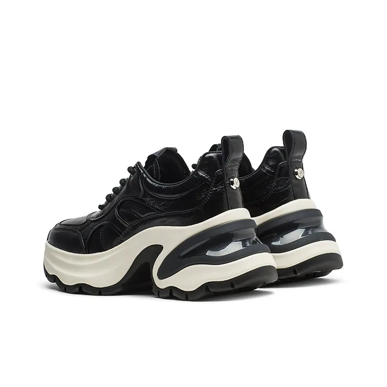 Coup De Foudre Cushioning Height Increasing Low-Top Chunky Sneakers Women's 7cm-3