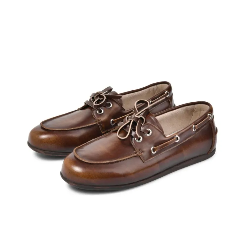TOOMANYSHOES Nut Toast Loafers Women's-2