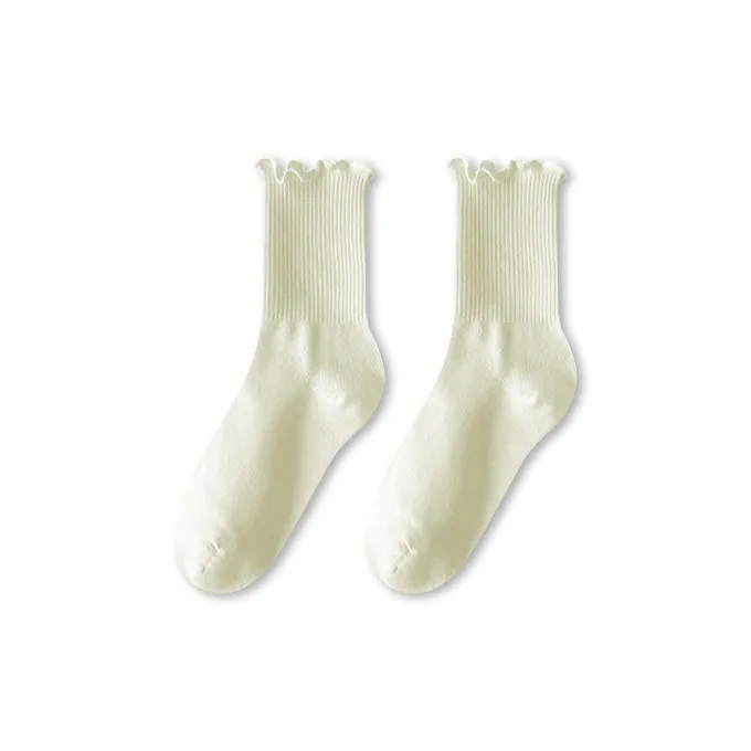 Mulong Family Mid Calf Socks Women's 5 Pack-30