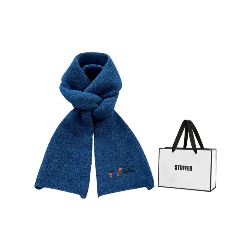 STUFFER Contains Wool Knit Scarves Unisex-20
