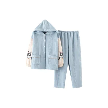 MADALLO Pajama Set Women's Sky Blue
