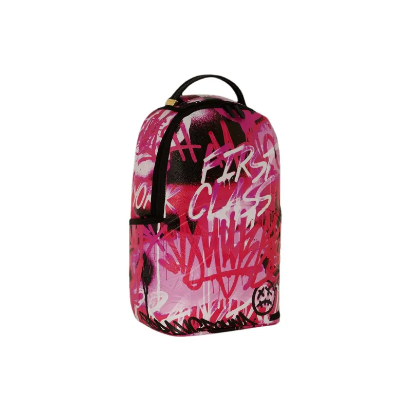 SPRAYGROUND Artificial Leather Backpack Women's Pink-2