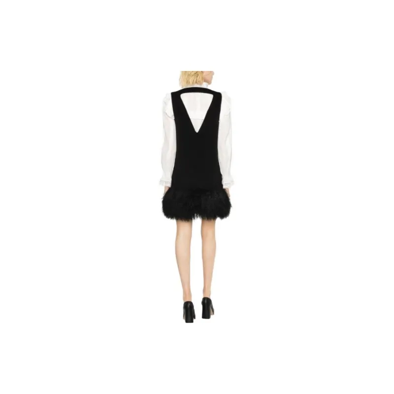 PAROSH Sleeveless Dress Women's Black-2