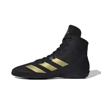 Adidas Anti Slip Wear Resistant High Top Training Shoes Men's Black