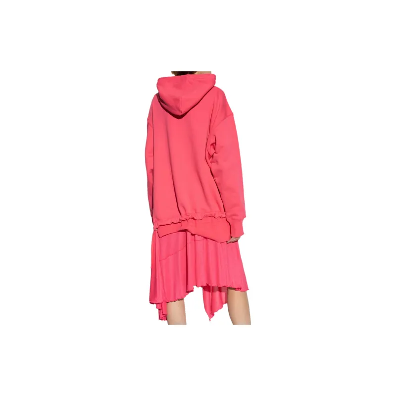 DIESEL SS24 Long Sleeved Dress Women's Pink-3