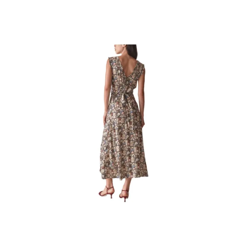 DOEN TAHLIA DRESS Sleeveless Dress Women's Mature Tree Floral-2