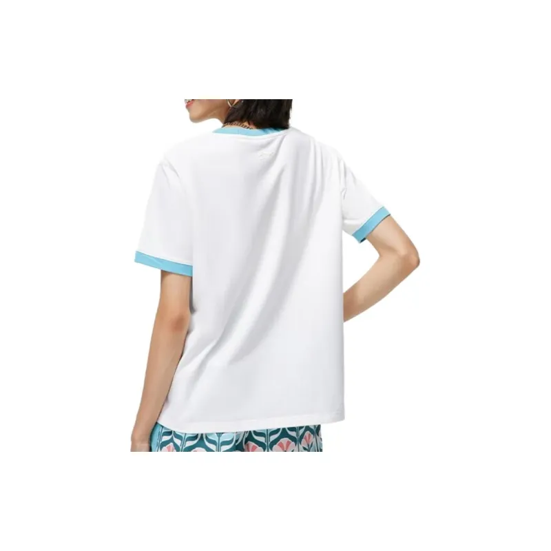 LiNing Sports Trend Series T Shirt Women's Ivory-2