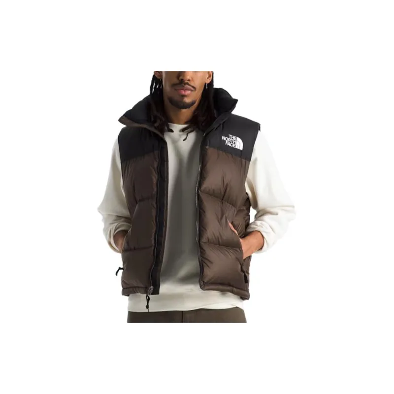 THE NORTH FACE 1996 Collection FW24 Retro Nuptse Vest Men's Black Brown-2