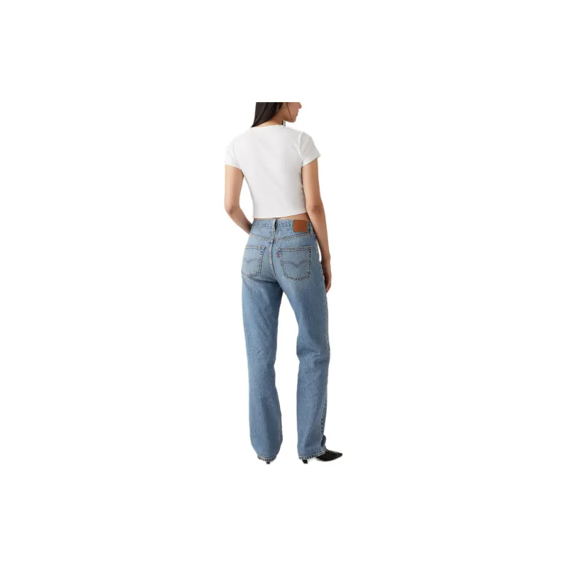 Levis T-Shirts Women's White-2