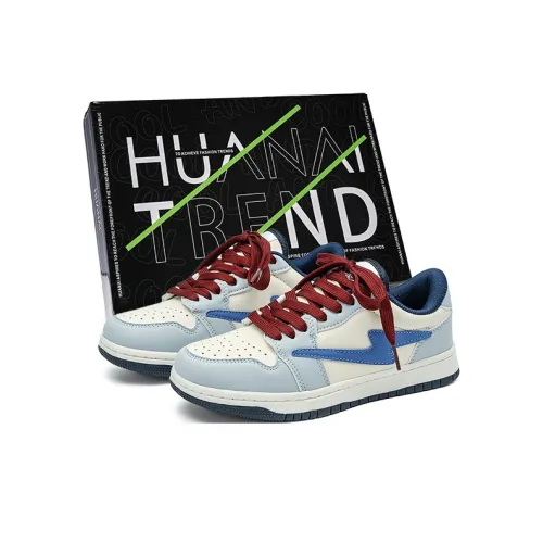 HUANAI Skateboard Shoes Unisex Low-Top Blue