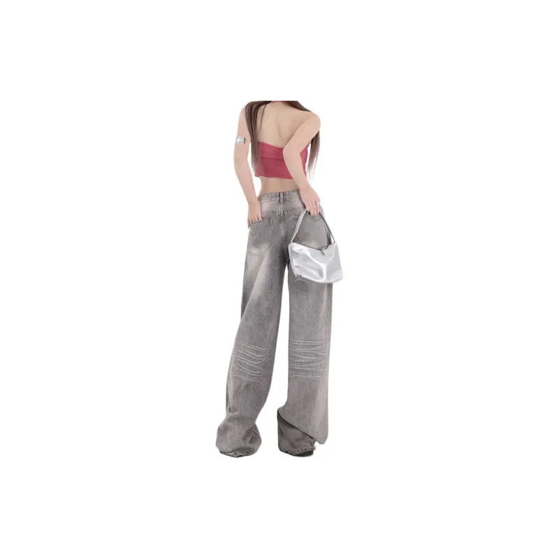 Kazakhstan Casual Pants Women's Black Gray Color-2