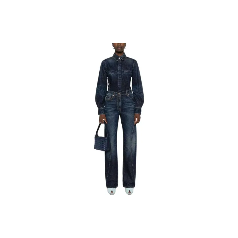 Ferragamo Whiskered Denim Shirt-1