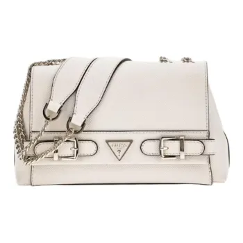 GUESS PU Crossbody Bag Shoulder Bag Women's Cream