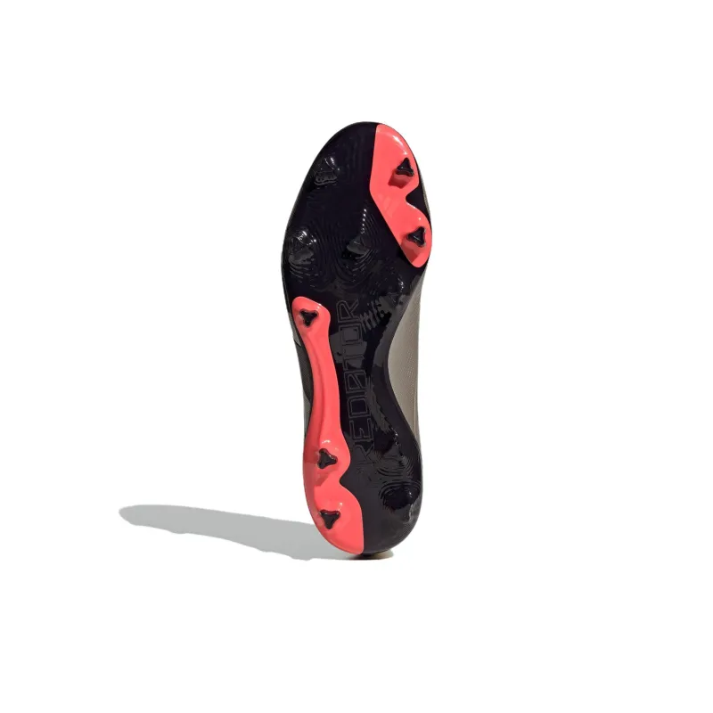Adidas Predator League Fg Platinum Metallic Aurora Black Turbo-4