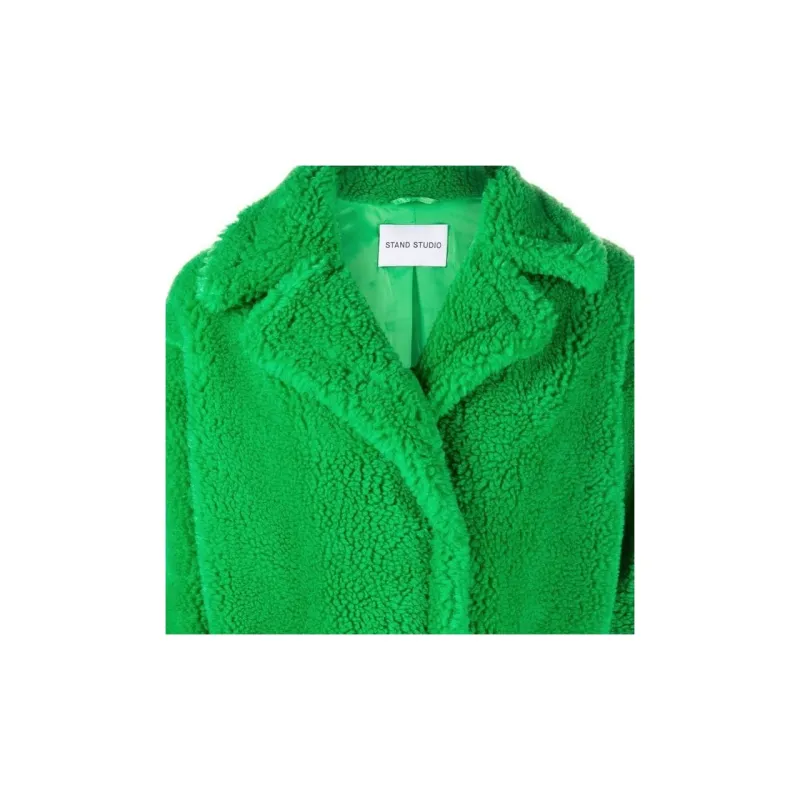 STAND STUDIO Marina Faux shearling Jacket-4