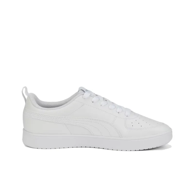 PUMA Ricky Anti Slip Wear Resistant Low Top Skateboard Shoes Unisex White-1